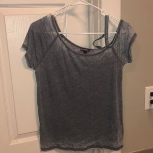 NEW! Express off the shoulder t-shirt